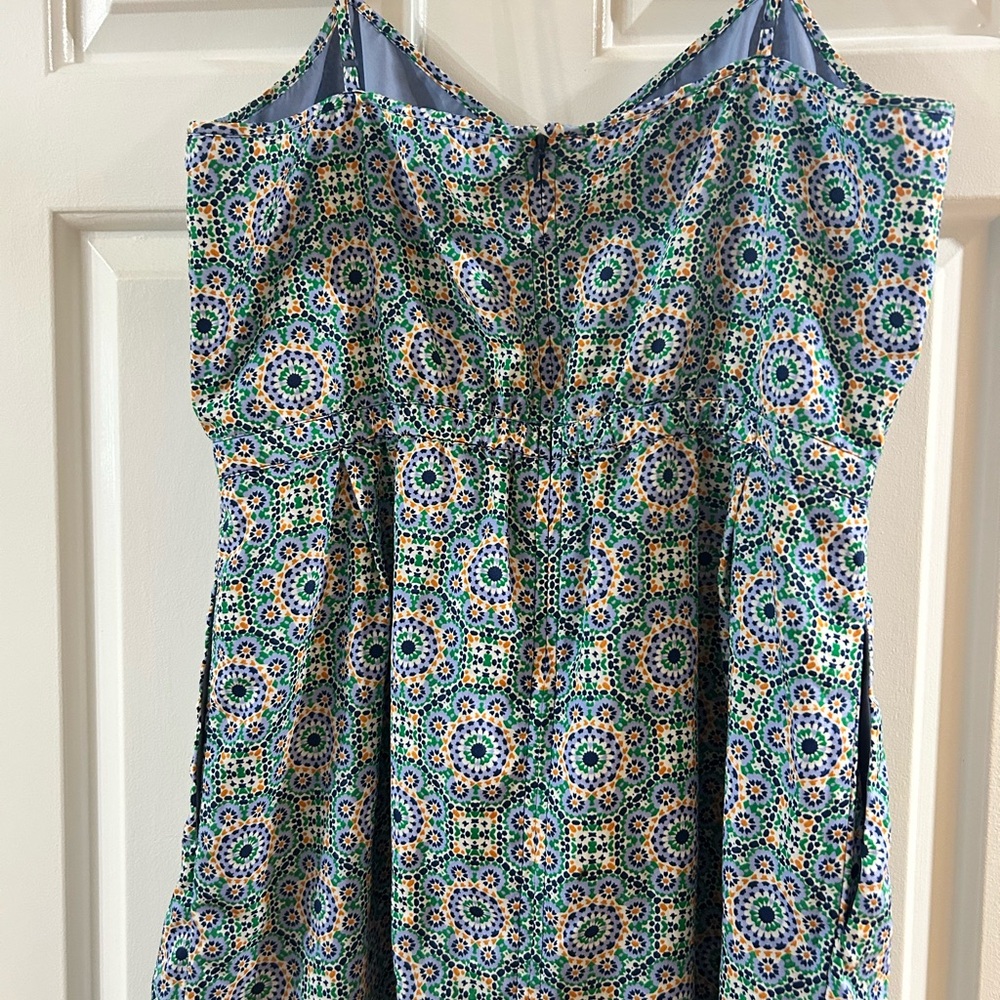 Jcrew Colorful Patterned Sleeveless Dress - Picture 4 of 8
